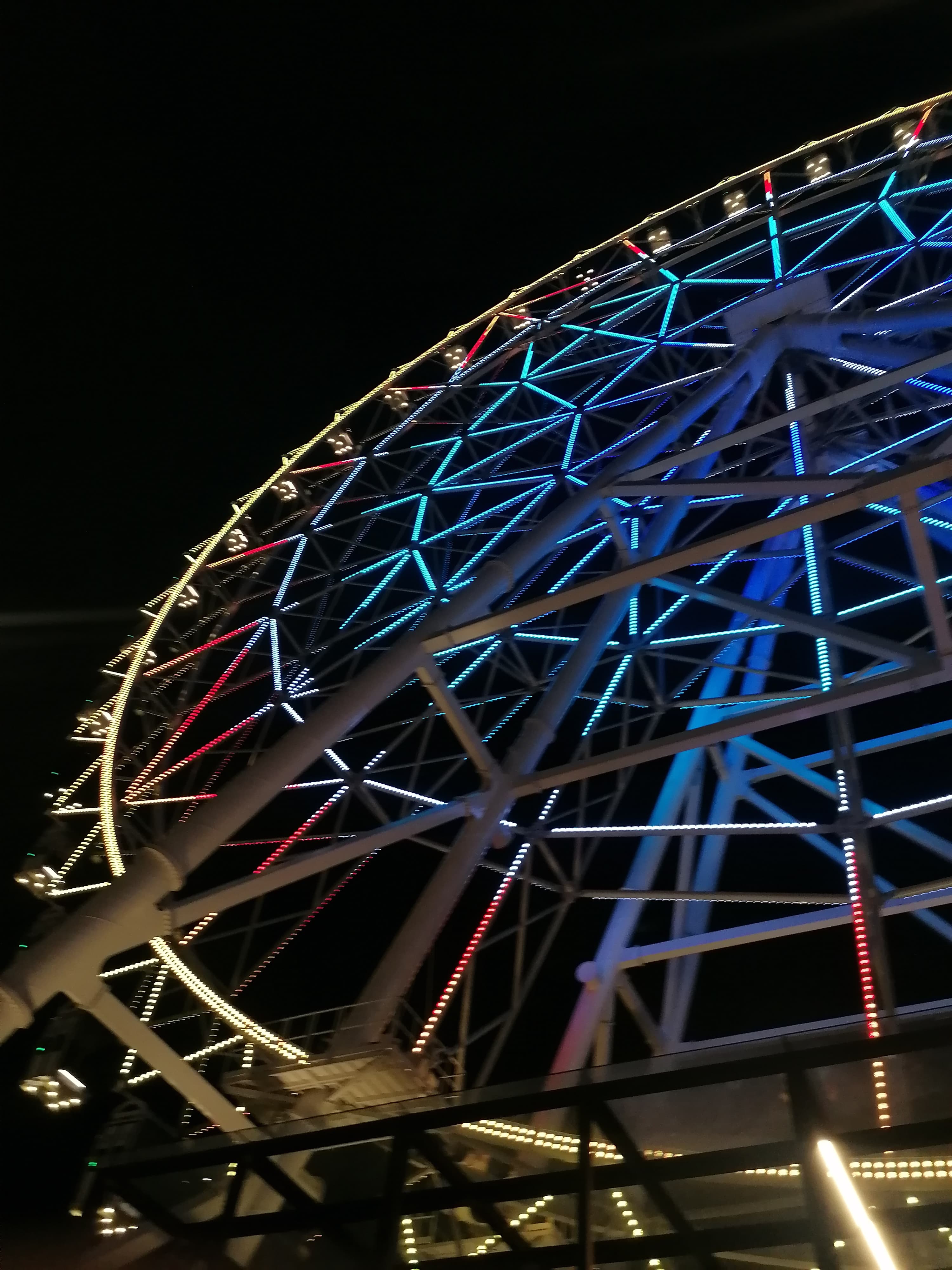 Rueda de la fortuna — fotografía de paisaje urbano