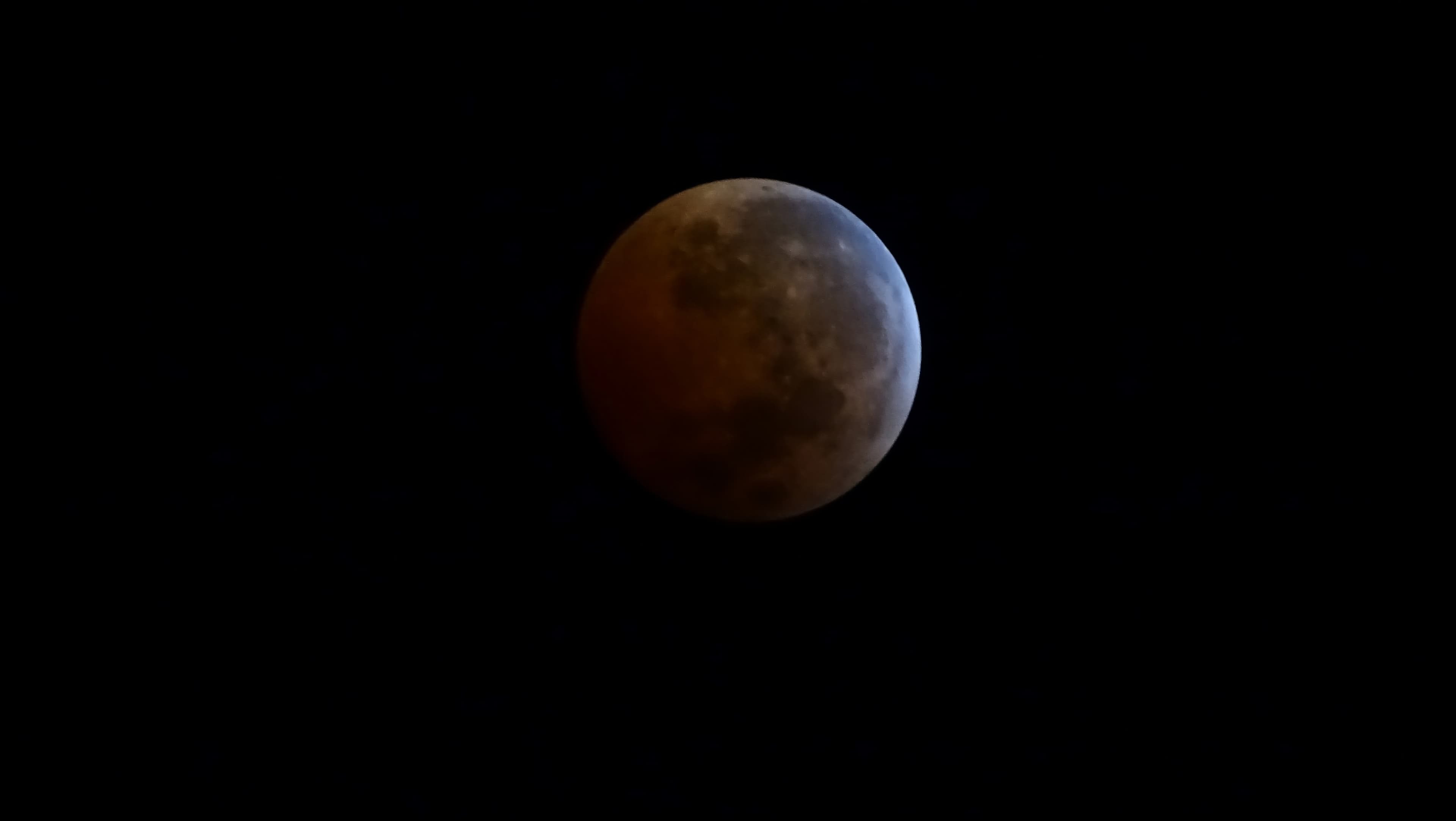 Eclipse lunar — fotografía de astrofotografía
